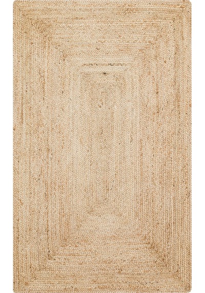 Eko Halı Echo Ech 10 Natural El Dokuma Naturel Jüt Hasır Halı - 120X180