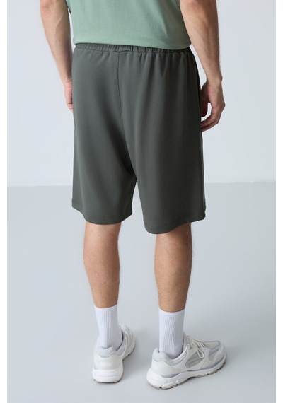 Air Jones Tommy Life Haki Pamuklu Kalın Yumuşak Dokulu Standart Fit Basic Erkek Şort - 81277 Haki Air Jones Tommy Life Haki Pamuklu Kalın Yumuşak Dokulu Standart Fit Basic Erkek Şort - 81277 Haki