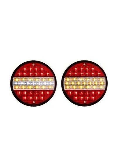 Hamburger Led Stop 24v Kırmızı Beyaz 720103