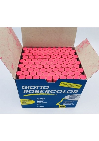 Giotto Robercolor Tebeşir Kırmızı 100'lü Kutu N11.36