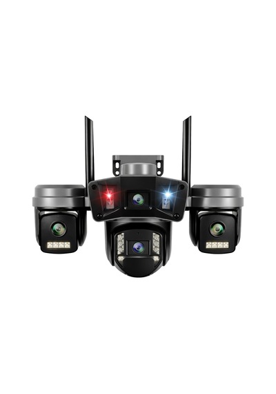 O-kam Pro Ok-203plus Premium 4 Lensli 12 Mp Wifi Ptz Güvenlik Kamerası