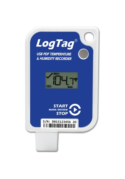 Logtag Haxo-16u Ekranlı Çok Kullanımlık Sıcaklık, Nem Kayıt Cihazı Usb