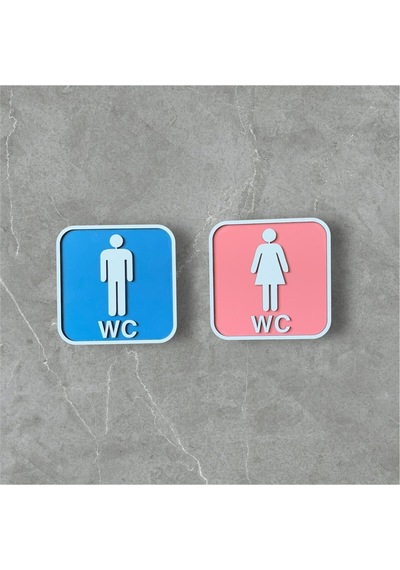 Ahşap Bay Lavabo Wc Lokanta, Restoran, Otel, Salon Lavabo Wc Tabelası