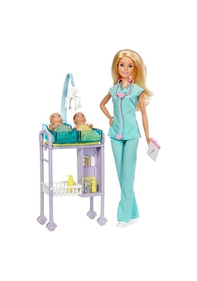 Barbie Ve Meslekleri Oyun Setleri - Çocuk Doktoru Dhb63-Gkh23