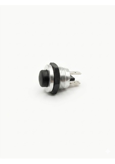 Mini Metal Buton Siyah 030210