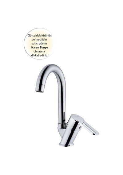 Karen Banyo Tulipek Lavabo Bataryası, Krom, Cisa 46421 krom