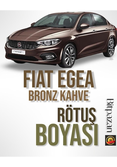 Fiat Egea Bronz Kahve Rötuş Boyası - 25ml Fırçalı Şişe 444 Kod