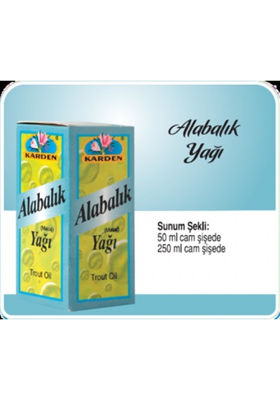 Karden Alabalık Yağı Aromatik Yağ 50 ML