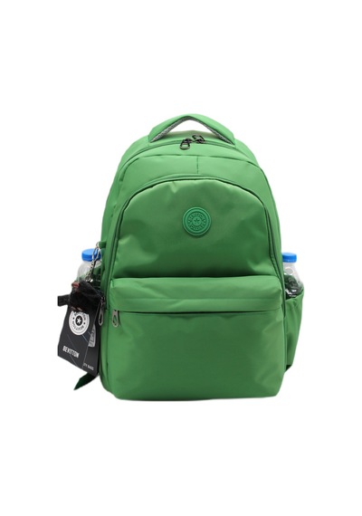 Yeşil Unisex Okul Çantası Su Geçirmez Kumaş Unisex Okul Sırt Çantası 2200 Mint Yeşili