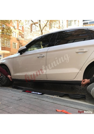 Audi A3 S3 Marşpiyel Takımı - Boyasız - Abs Plastik 8v Uyumlu 2013+