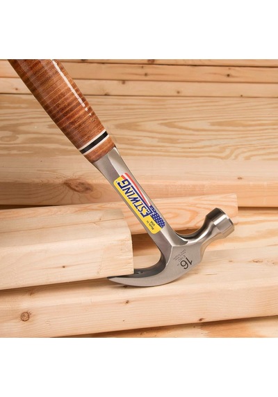 Estwing - E16c Curved Claw Hammer - Deri Sap 16 Ons - Este16c