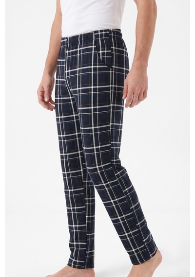 İki Yıldız Erkek Tek Penye Pijama Alt Bgl-st05657 Lacivert