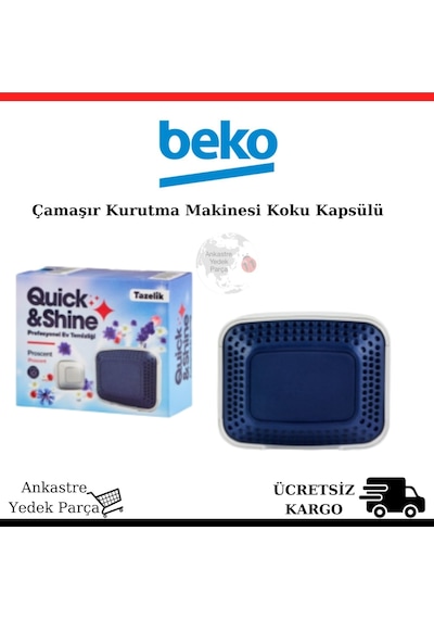 Beko Uyumlu Çamaşır Kurutma Makinesi Kokusu Quick Shine Koku Kapsülü - 478632500