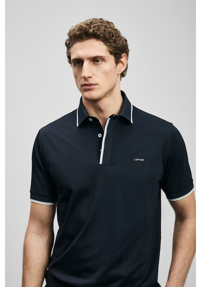 Lufian Levi Smart Erkek Polo T-shirt 111040238 Lacivert