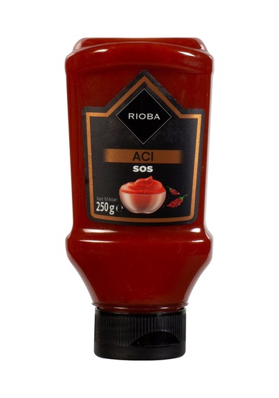 Rıoba Acı Sos 250 G Pratik Sıkma Şişe Gastronometro Şefleri Lezzeti Tarı