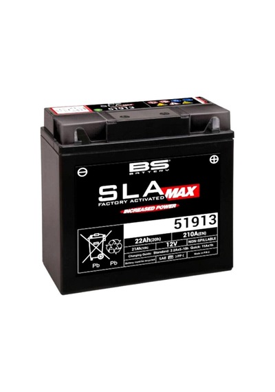 Bs 51913 Sla Max 2003-2008 BMW K 1200 GT Uyumlu Akü Jel Akü