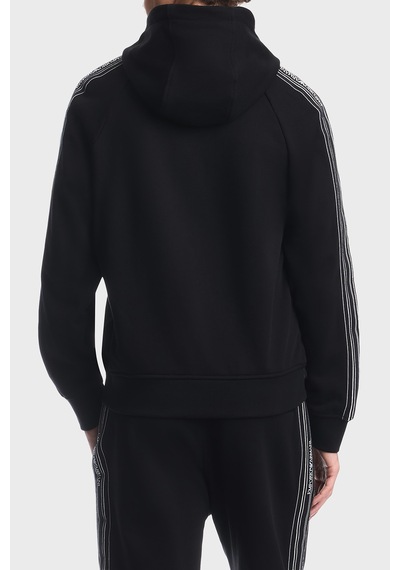 Emporio Armani %100 Pamuk Fermuar Ve Cepli Sweat Erkek Sweat Em006849 Af13713 Uc001 Siyah