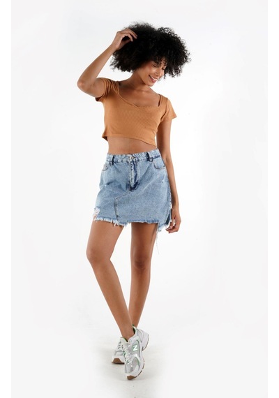 Alexander Gardi Alexandergardı Queen Anne Yaka Crop Bluz B24-00217 001