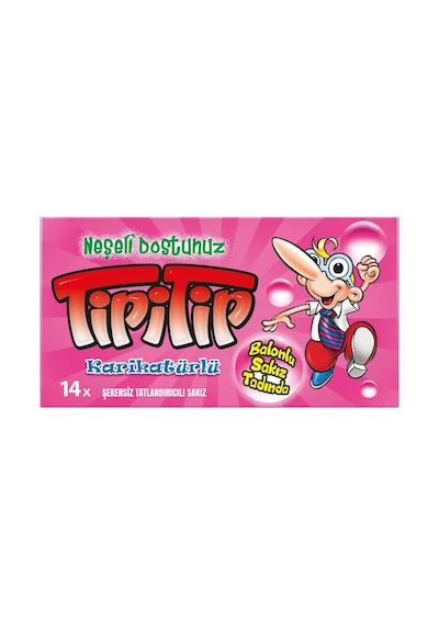 Tipitip Bubblefresh Aromalı Sakız 27 Gr