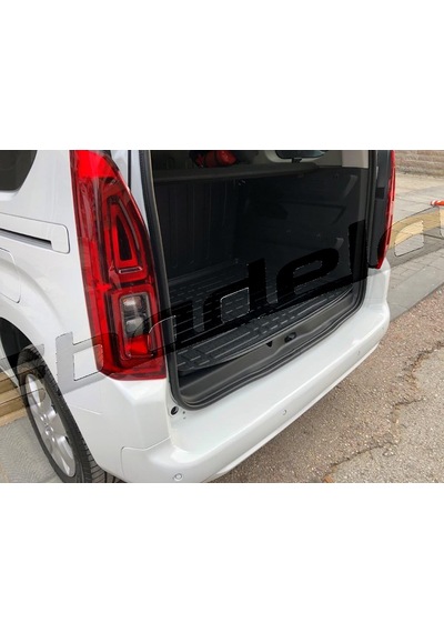Opel Combo 2019-2021 Bagaj Havuzu Kokusuz Kaucuk 3D