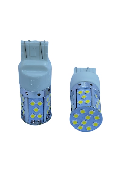 T20 Dekoratif Led Ampul Çift Duy Canbuslı Beyaz 12v / Laam943 Renkli