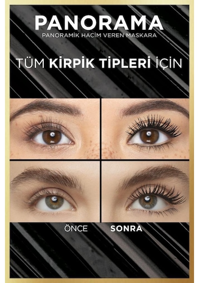L'Oréal Paris Panorama Hacim Veren Maskara Kahverengi