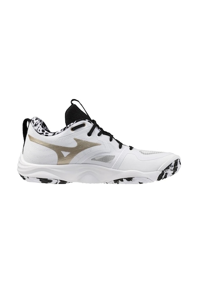 Mizuno Wave Momentum Elite Unisex Voleybol Ayakkabısı Beyaz / Desenli Çok Renkli