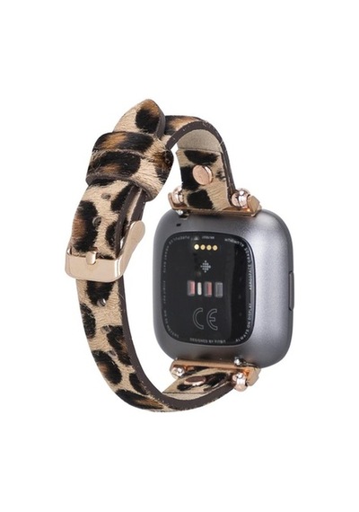 Bouletta Apple Watch Uyumlu Deri Kordon 38-40-41Mm Rt Leo1N Tüylü