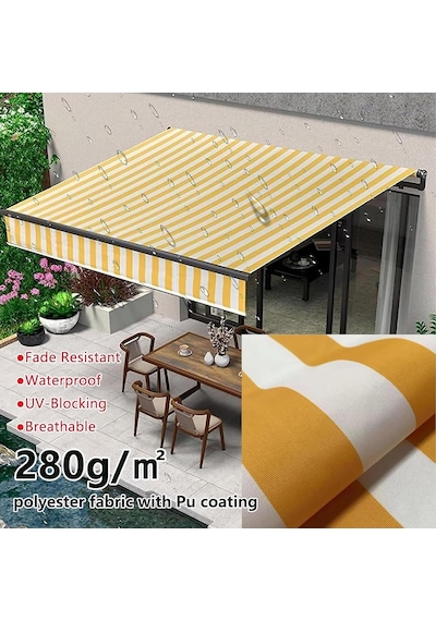 Tr 16 X 10 Ft Teras Çadırı İçin Bu Yedek Kumaş, Veranda Gölgelik Tentesi Sadece Kumaş , %100 Polyester, Gölgeli Genel Tr 16 X 10 Ft Teras Çadırı İçin Bu Yedek Kumaş, Veranda Gölgelik Tentesi Sadece Kumaş , %100 Polyester, Gölgeli Genel