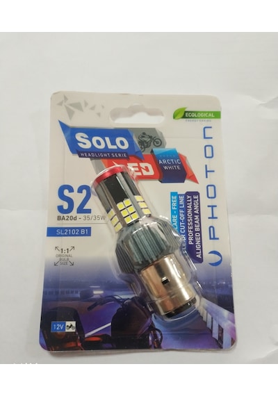 Photon Solo S2 Led 12v Blıster Ambalaj Boshc Tipi