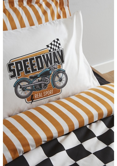 Karaca Home Young Speed Way %100 Pamuk Tek Kişilik Fitted Nevres 200.22.14.0316