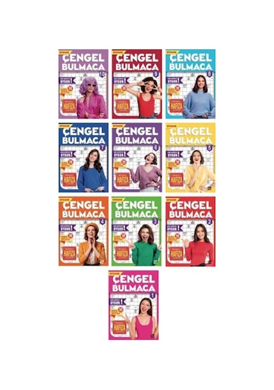 Efsane Çengel Bulmaca 10 Kitap Takım
