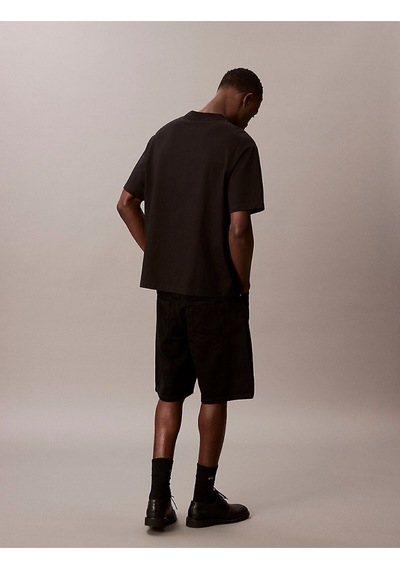 Calvin Klein Ss 16s Rlxd Fıt Ckj Graphıc Tee Siyah