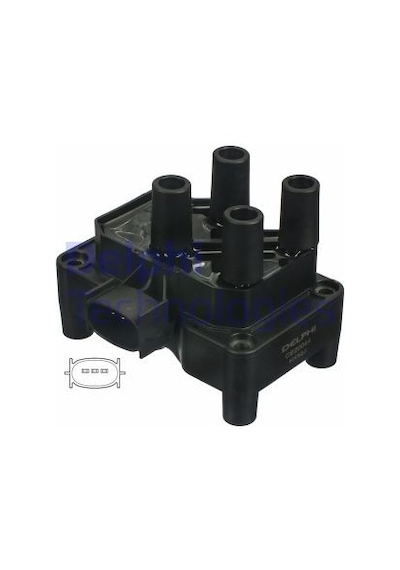 Volvo V50 1.6 2005-2012 Delphi Ateşleme Bobini B4164s3