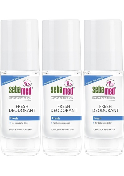 Sebamed Roll-on 50ml Fresh 3 Lü Set