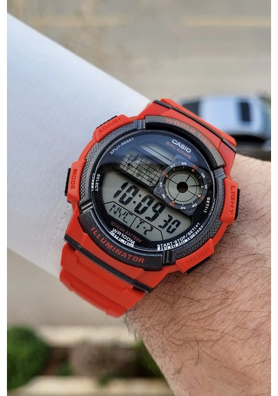 Casio Csgnct228 Erkek Kol Saati Kırmızı