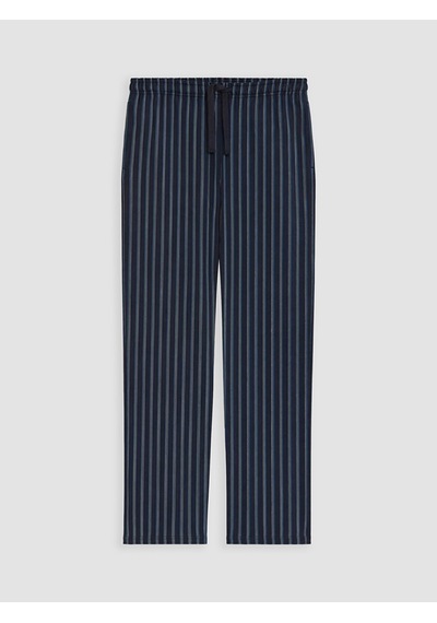 LC Waikiki Lc Waıkıkı Mavi Baskılı Erkek Pijama Takımı
