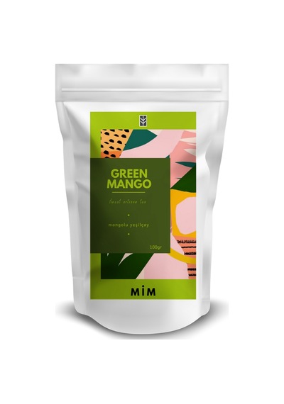Mim Tea Green Mango Tea Mangolu Yeşil Çay 100 G