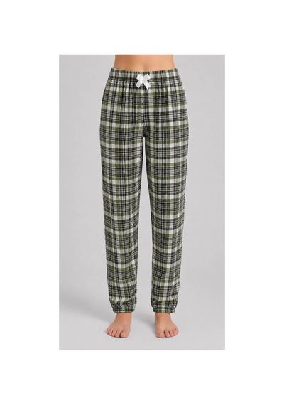 Yasar Underwear Kadın Ekose Pijama Altı Lastikli Bel Kurdele Detaylı Rahat Kesim Haki,siyah Haki,siyah Yasar Underwear Kadın Ekose Pijama Altı Lastikli Bel Kurdele Detaylı Rahat Kesim Haki,siyah Haki,siyah