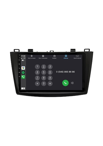 Mazda 3 Android Multimedya Sistemi 2011-2014 Crv-4596xr