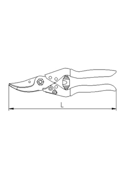 Izeltaş Bağ Makası Comfort 225 Mm