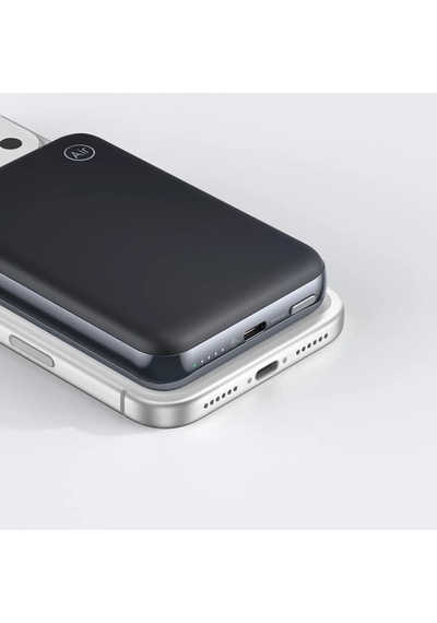Mcdodo Mc-2431 Metaair 25w 10000mah Ultra İnce Metal Kablosuz Powerbank Siyah