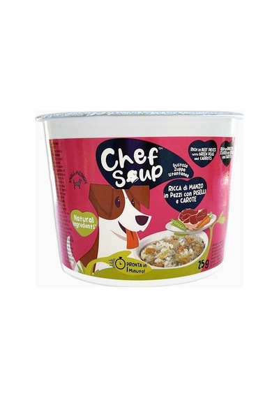 Chef Soup Dana Etli Bezelye Havuçlu Hazır Köpek Çorbası 25 G