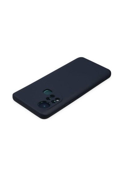 İnfinix Hot 11s Uyumlu Kılıf Nano İçi Kadife Silikon - Lacivert