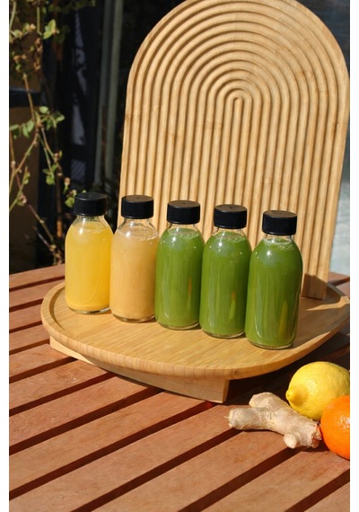 5 Adet 125 Ml Cam Şişe Şeffaf Kilitli Sızdırmaz Siyah Kapaklı Meyve Suyu Detox
