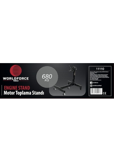 Worldforce 680 Kg Katlanır Motor Toplama Aparatı