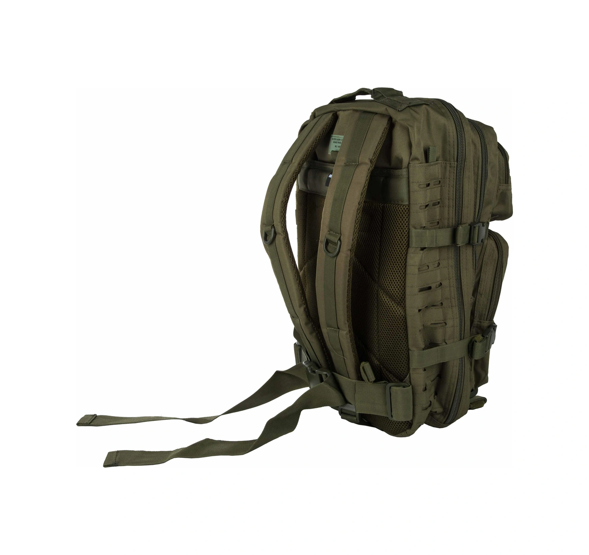 Miltec-Sturm Lazer Kesim Zeytin Yeşili Molle Sırt Çantası 36 Lt Yeşil