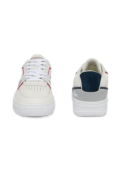 Lacoste L001 1 Sma Leather Mens Sneaker Hakiki Deri Erkek Günlük Spor Ayakkabı Krem Krem