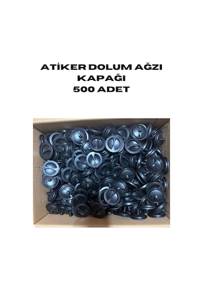 Dolum Ağzı Kapak Kapağı Atiker 500 Adet- Atikoğlu