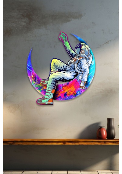 Cosmic Chillout Renkli Metal Tablo